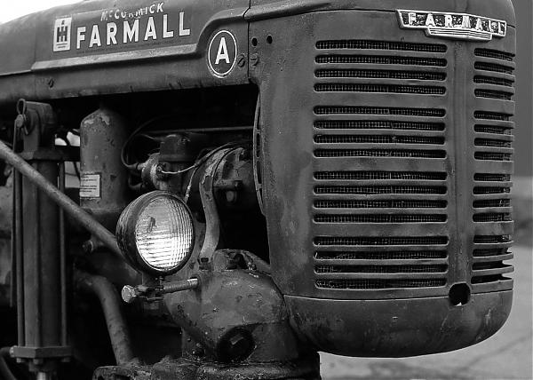 Farmall Tractor-1 BW 7x9 Cropped-3b.jpg